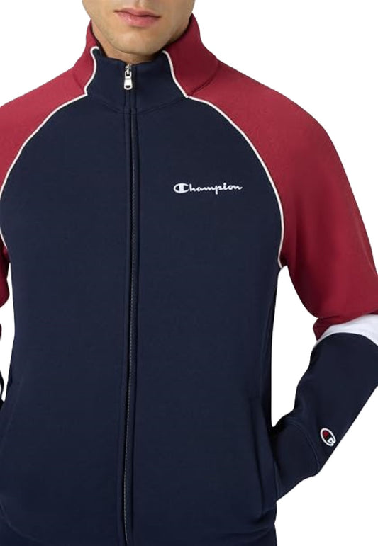 Champion Tuta da Uomo Color Block con Interno Felpato - 222692