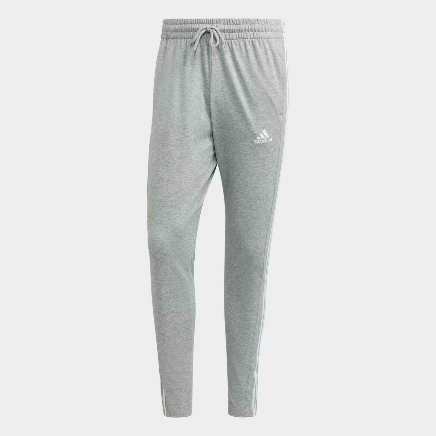 Adidas Pantaloni Jersey Uomo - Essentials Single Jersey 3-Stripes Pants - IC0046