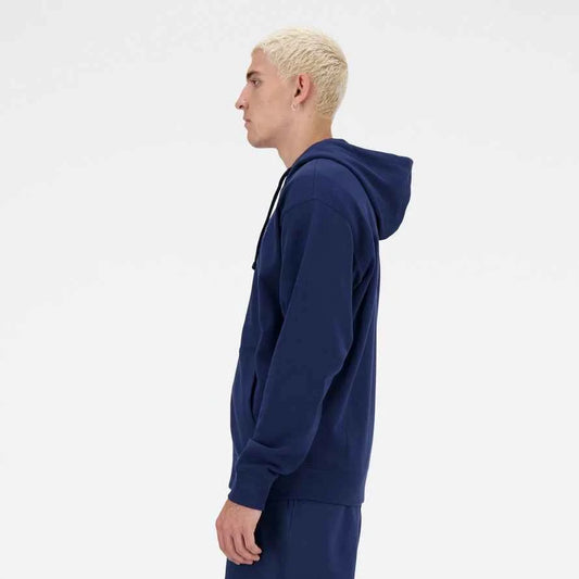 New Balance Felpa Uomo - French Terry Full Zip Hoodie - MJ41501NNY