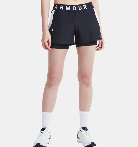 Under Armour Short Donna - UA Play Up 2 in 1 - 1351981