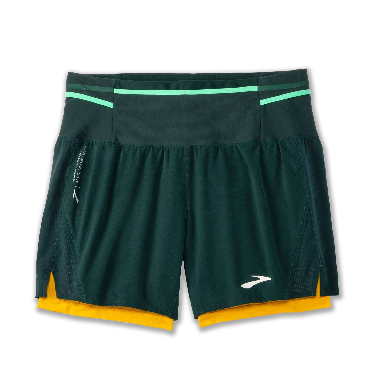 Brooks Pantaloncini Running Uomo - High Point 5" 2-in-1 Short 2.0 - 211495