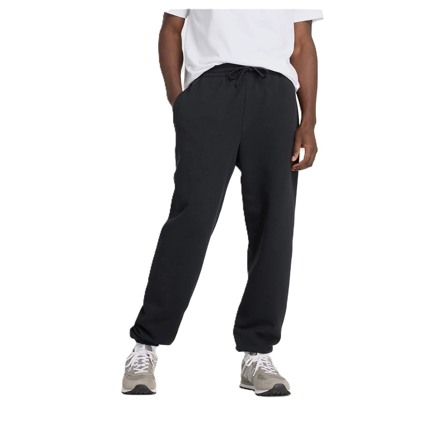 New Balance Pantaloni French Terry Jogger - MP41519BK