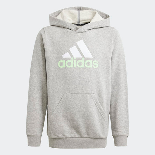 Adidas Felpa co Cappuccio Junior - U BIG LOGO 2 HOODIE - IS2590