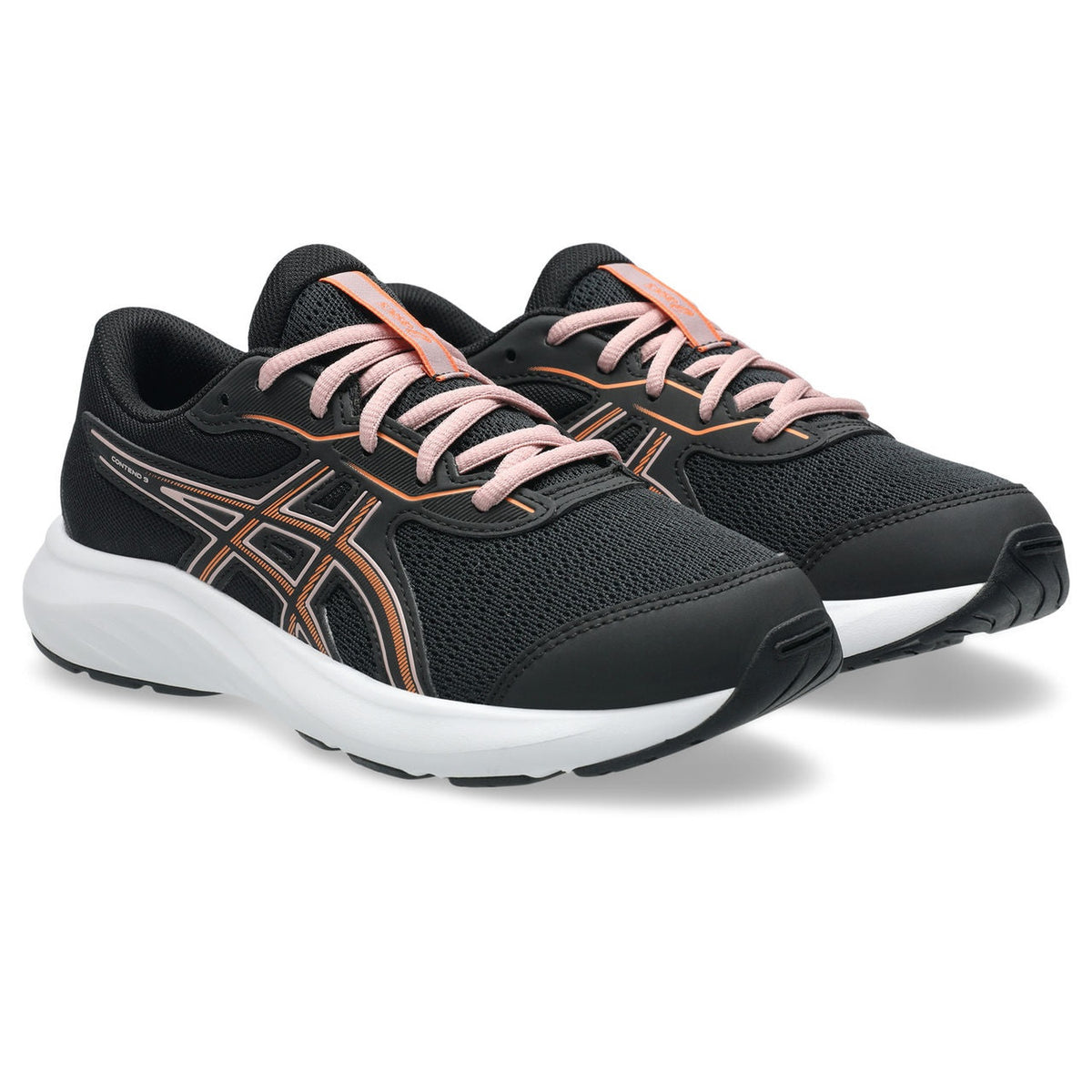 Asics Scarpe Junior Contend 9 GS - 1014A337 - Black / Sun Peach - vista 2