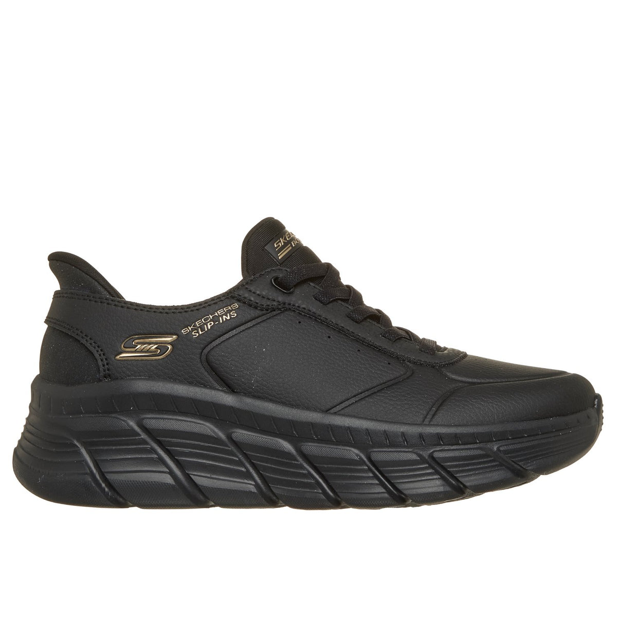 Skechers Sneakers Donna Slip-ins: BOBS Sport B Flex HI - Workday - 117394 - BBK - Black - vista principale