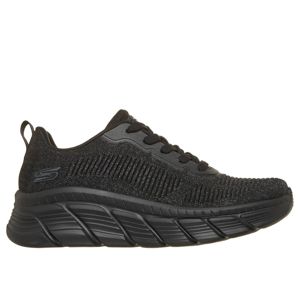 Skechers Sneakers Donna - BOBS Sport B Flex HI - 117407 - BBK - Black - vista principale