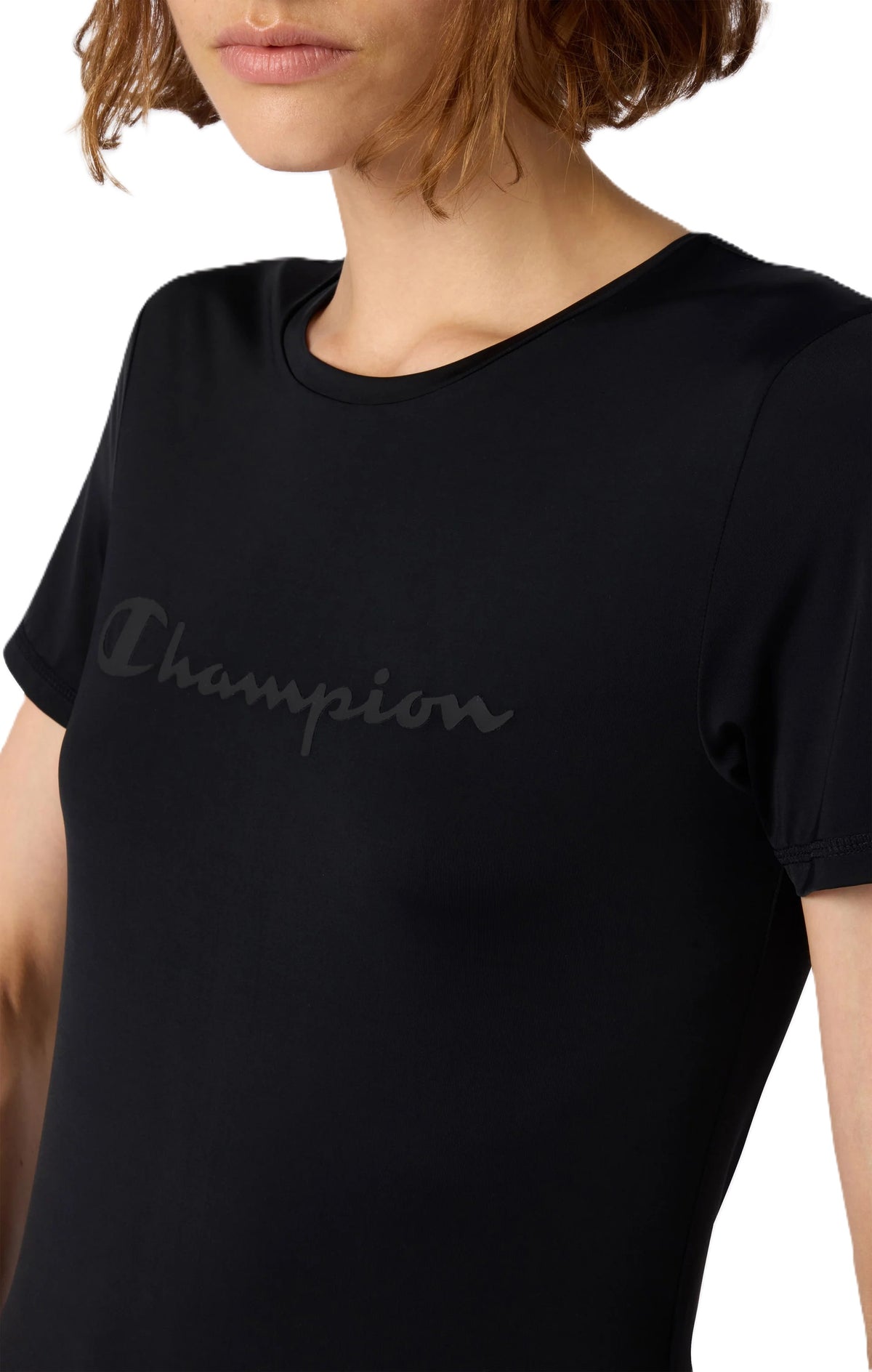 Champion T-Shirt Girocollo stretch Donna - Icons - 118393 - Spoorty