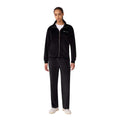 Champion Tuta Donna Full Zip Ciniglia - 118945 - Nero - vista 1