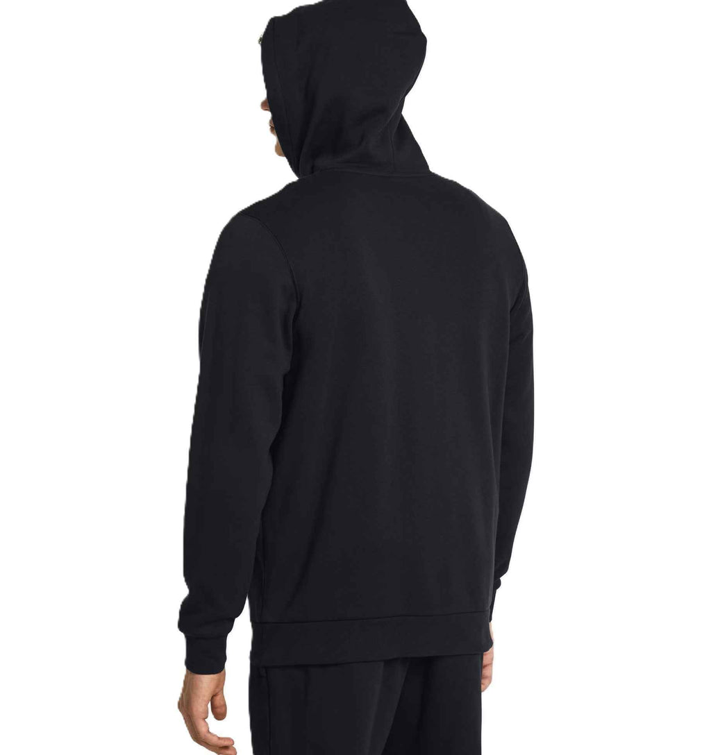 Under Armour Felpa con cappuccio da uomo - UA Essential Fleece Full Zip - 1373881 - Spoorty