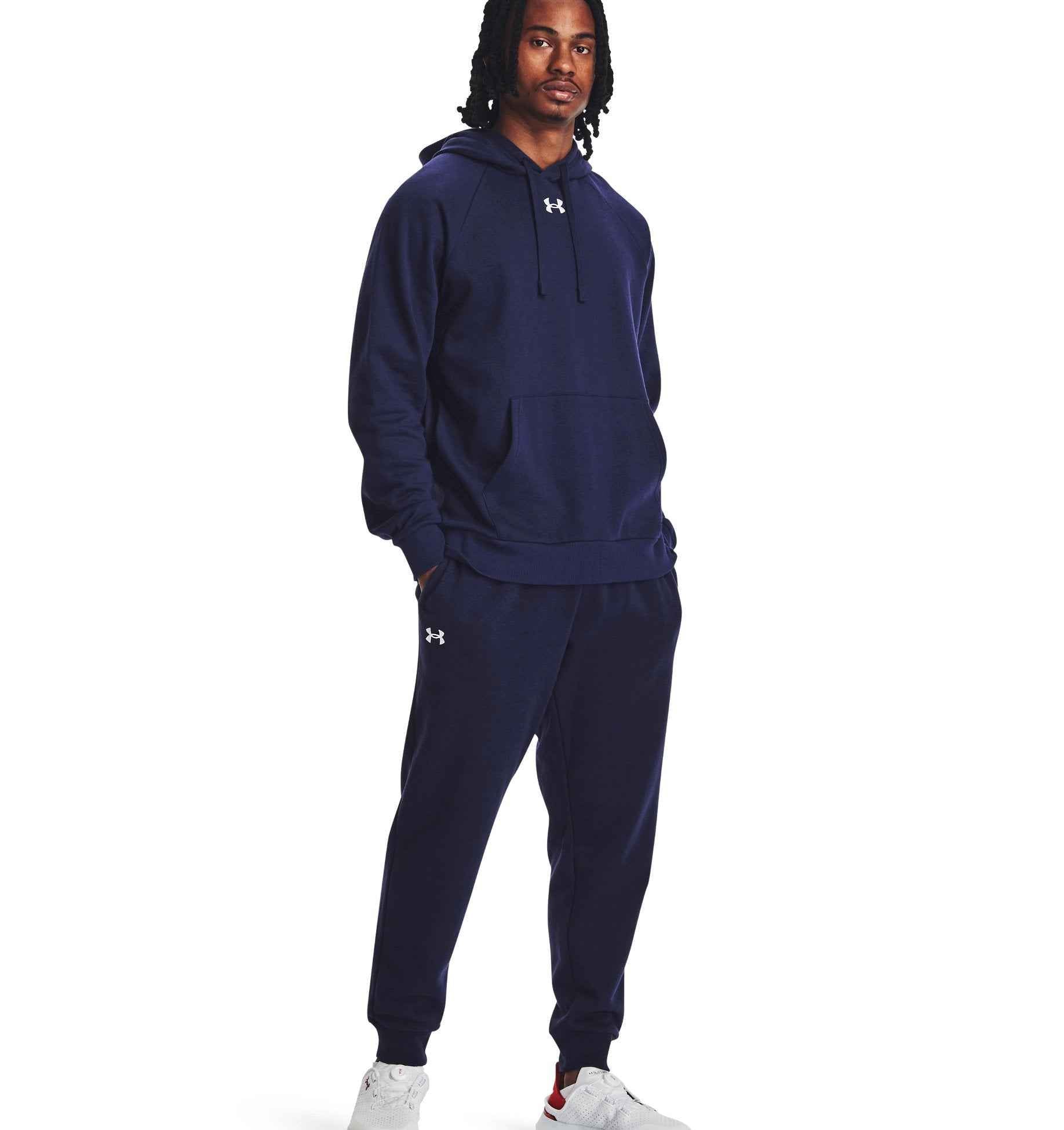 Under Armour Pantaloni Uomo - Jogger UA Rival Fleece - 1379774 - Spoorty