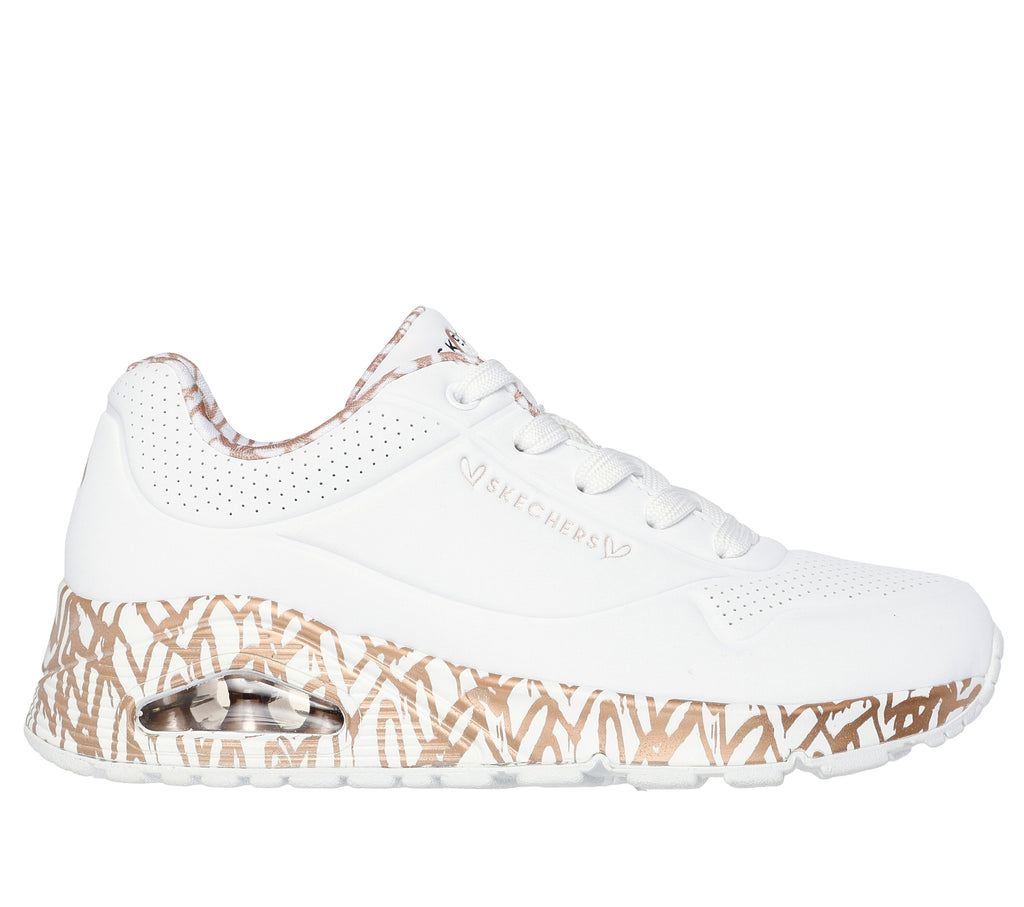 Skechers Sneakers Donna x JGoldcrown: Uno - Loving Love - 155506 - Spoorty