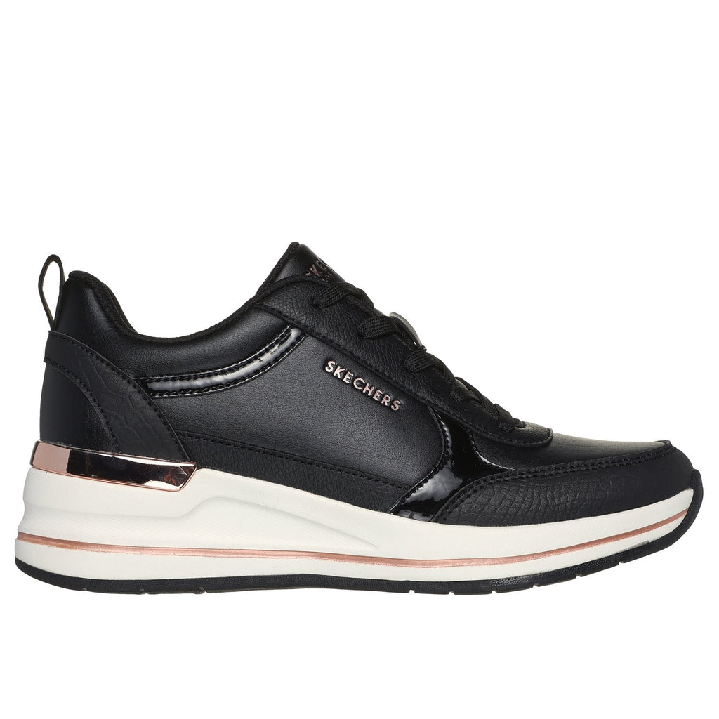 Skechers Sneakers Donna - Billion 2 - Fine Shine - 177345 - BLK - Black - vista principale