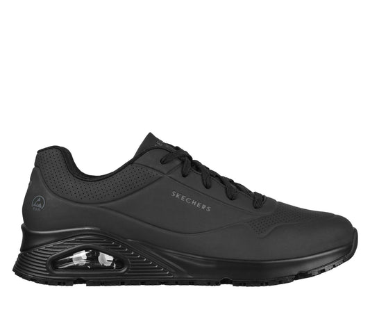 Skechers Uomo Work Slip-Resistant Relaxed Fit: UNO - Sutal - 200054EC