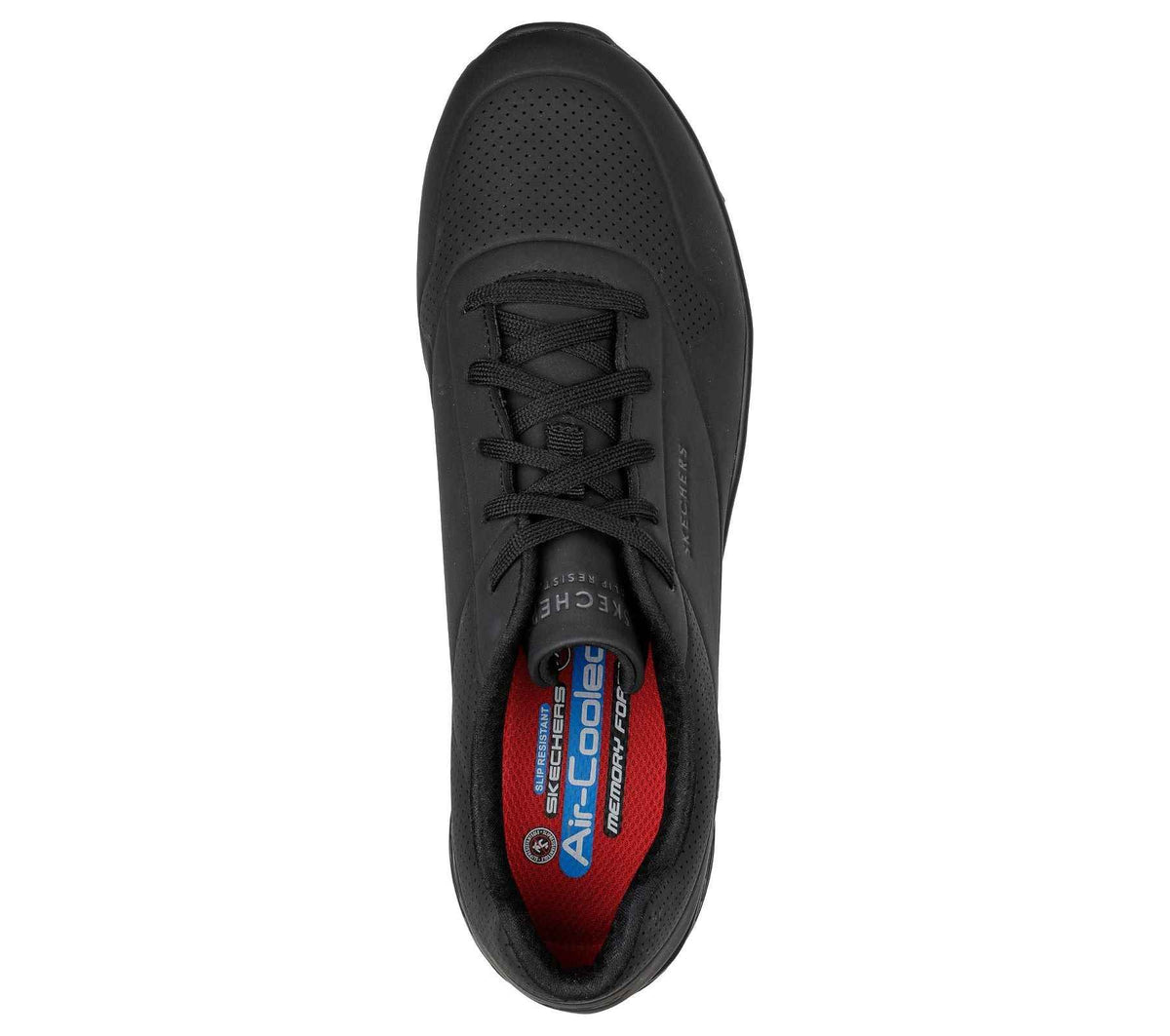 Skechers Uomo Work Slip-Resistant Relaxed Fit: UNO - Sutal - 200054EC - Spoorty