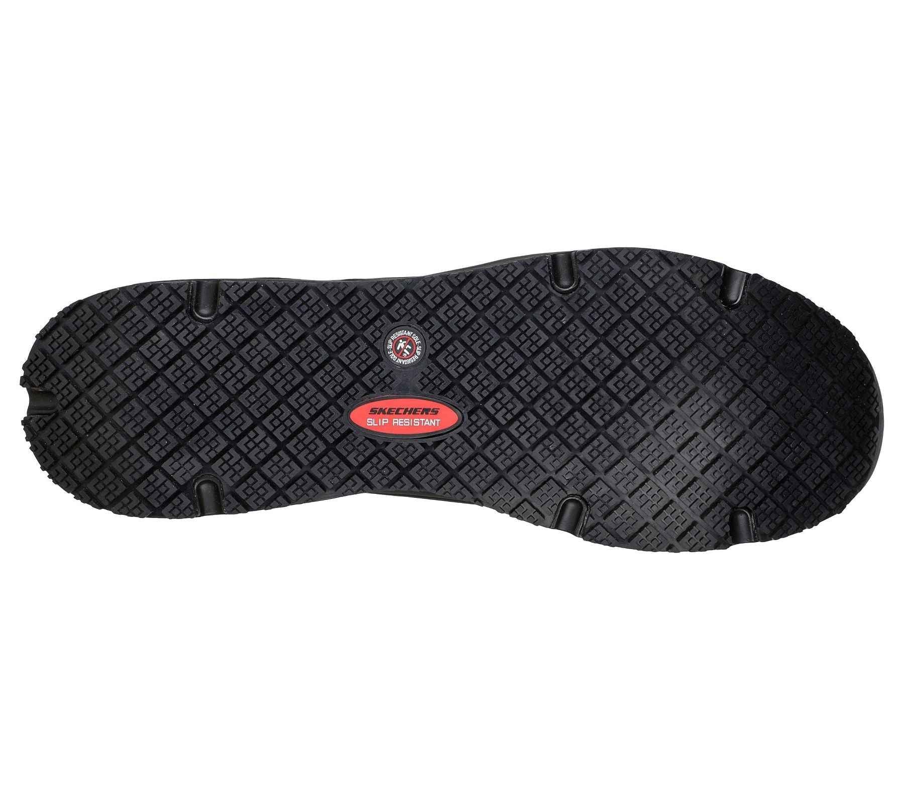 Skechers Uomo Work Slip-Resistant Relaxed Fit: UNO - Sutal - 200054EC - Spoorty