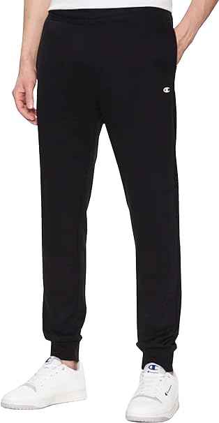 Champion Pantaloni Uomo -Terry C-Logo 3 Pockets Rib Cuff Pant - 218708 - Spoorty