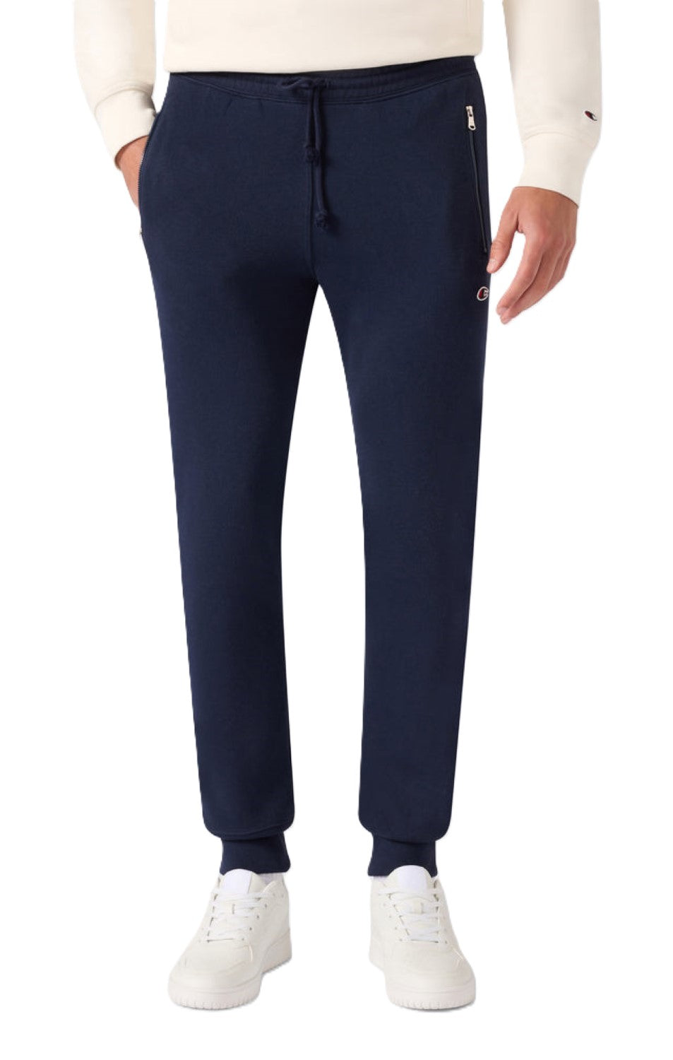 Champion Pantaloni In Felpa con Polsini e Interno Felpato Slim Fit da Uomo Icons - 220300