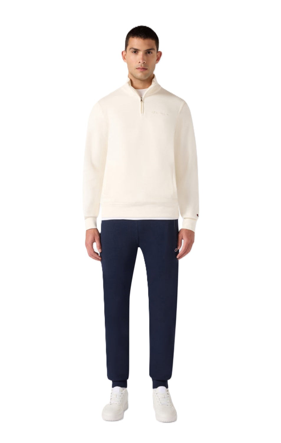 Champion Pantaloni In Felpa con Polsini e Interno Felpato Slim Fit da Uomo Icons - 220300