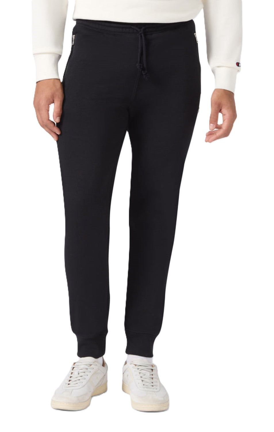 Champion Pantaloni In Felpa con Polsini e Interno Felpato Slim Fit da Uomo Icons - 220300