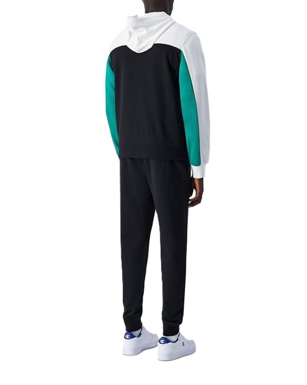 Champion Tuta Uomo Zip Lunga Cappuccio - 220814 - Spoorty