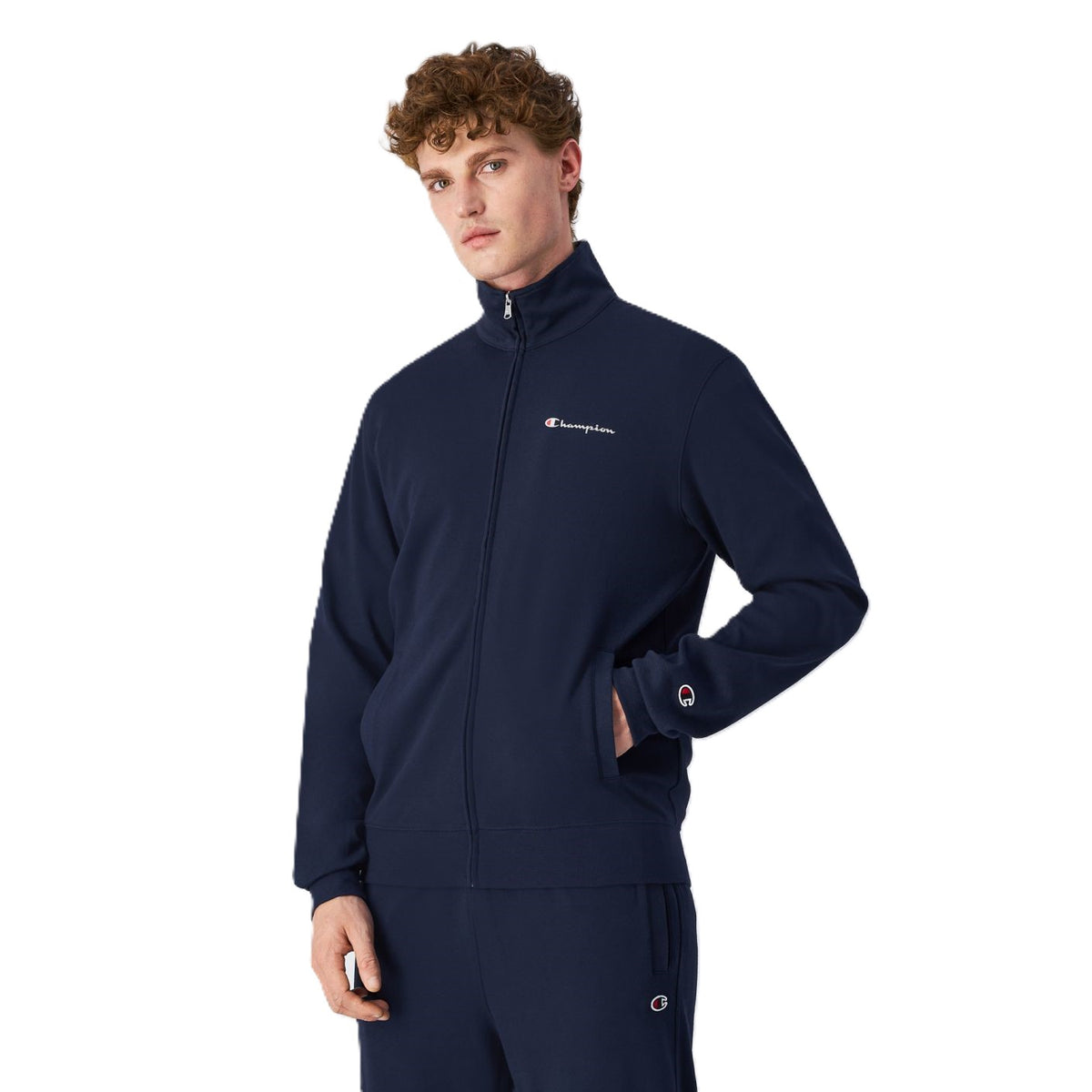 Champion Tuta Uomo Full Zip in Cotone Garzato - Legacy - 220815 - Spoorty