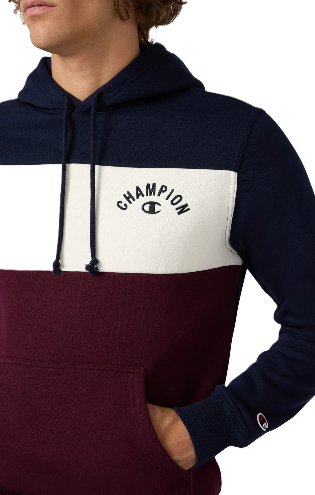 Champion Felpa Cappuccio Icons Uomo - 221742 - Spoorty