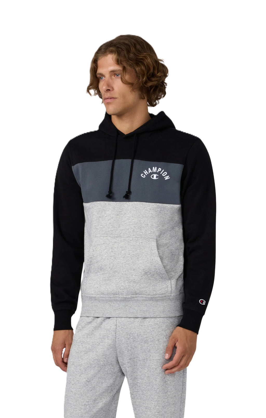 Champion Felpa Cappuccio Icons Uomo - 221742 - Spoorty