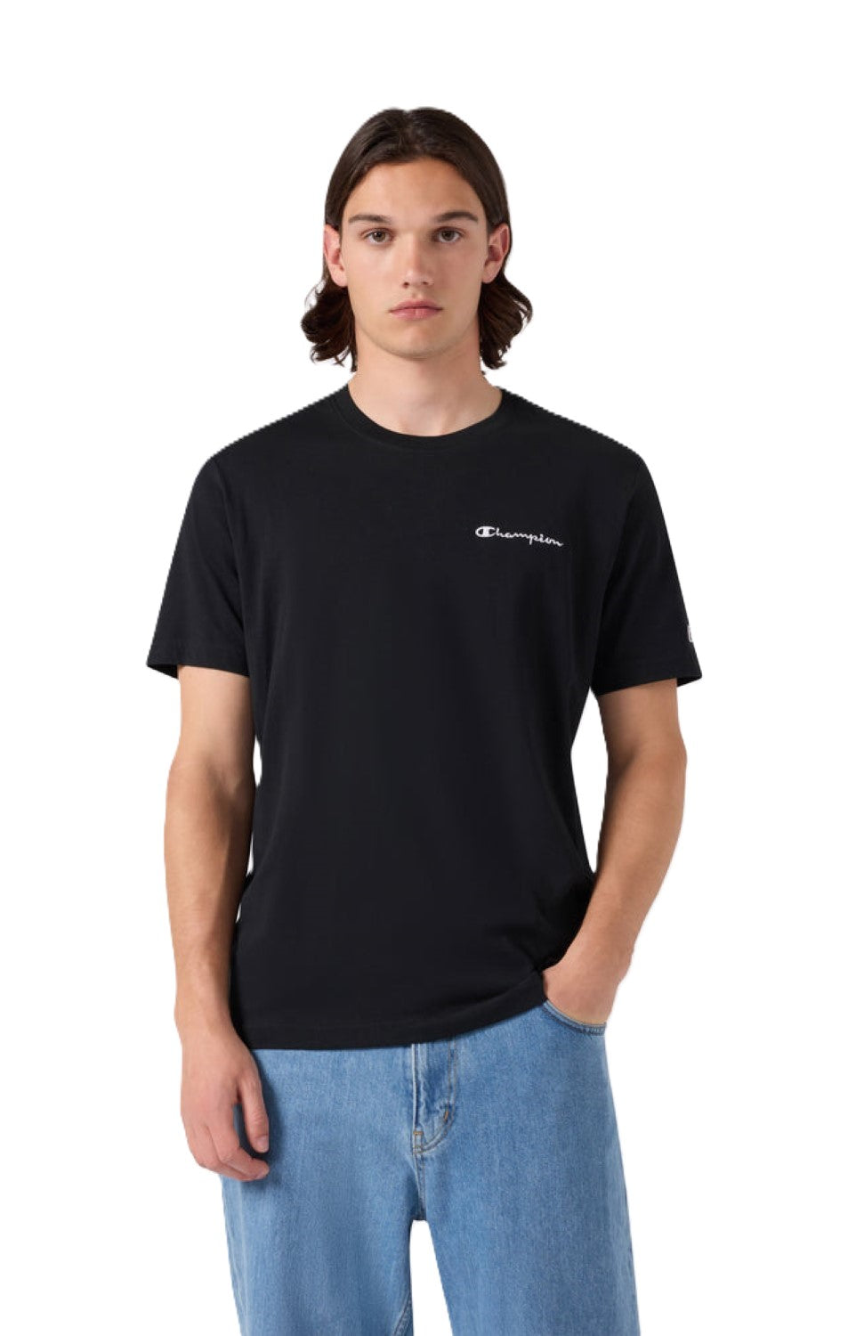 Champion T-Shirt Uomo Logo Piccolo Ricamato Icons - 221798