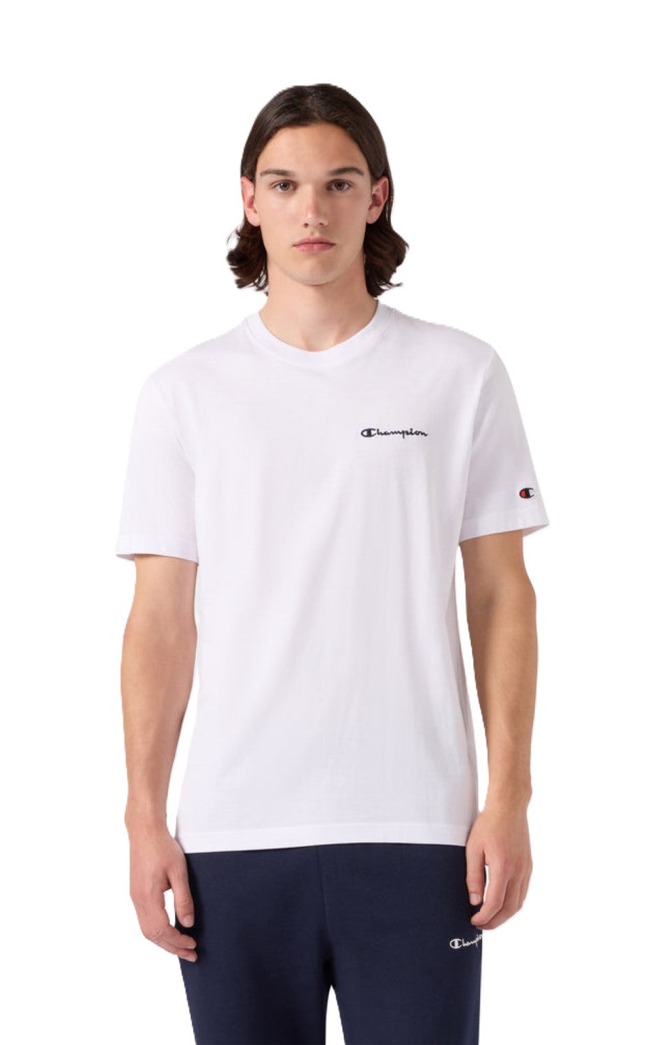 Champion T-Shirt Uomo Logo Piccolo Ricamato Icons - 221798