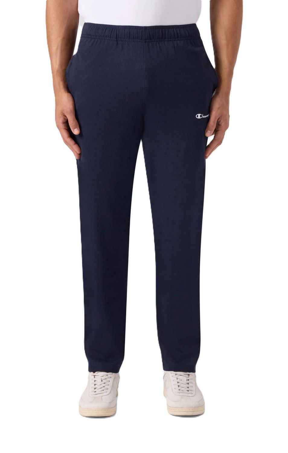 Champion Pantaloni Uomo in Jersey con Fondo Dritto Icons - 221805