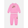 Nike Tuta Bambina Hoodie Jogger Set - 36P284 - Pink Rise / White - vista 1
