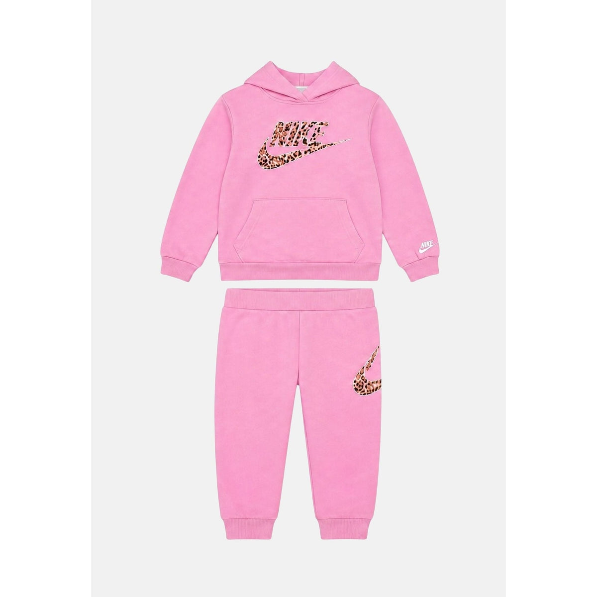 Nike Tuta Bambina Hoodie Jogger Set - 36P284 - Pink Rise / White - vista 1
