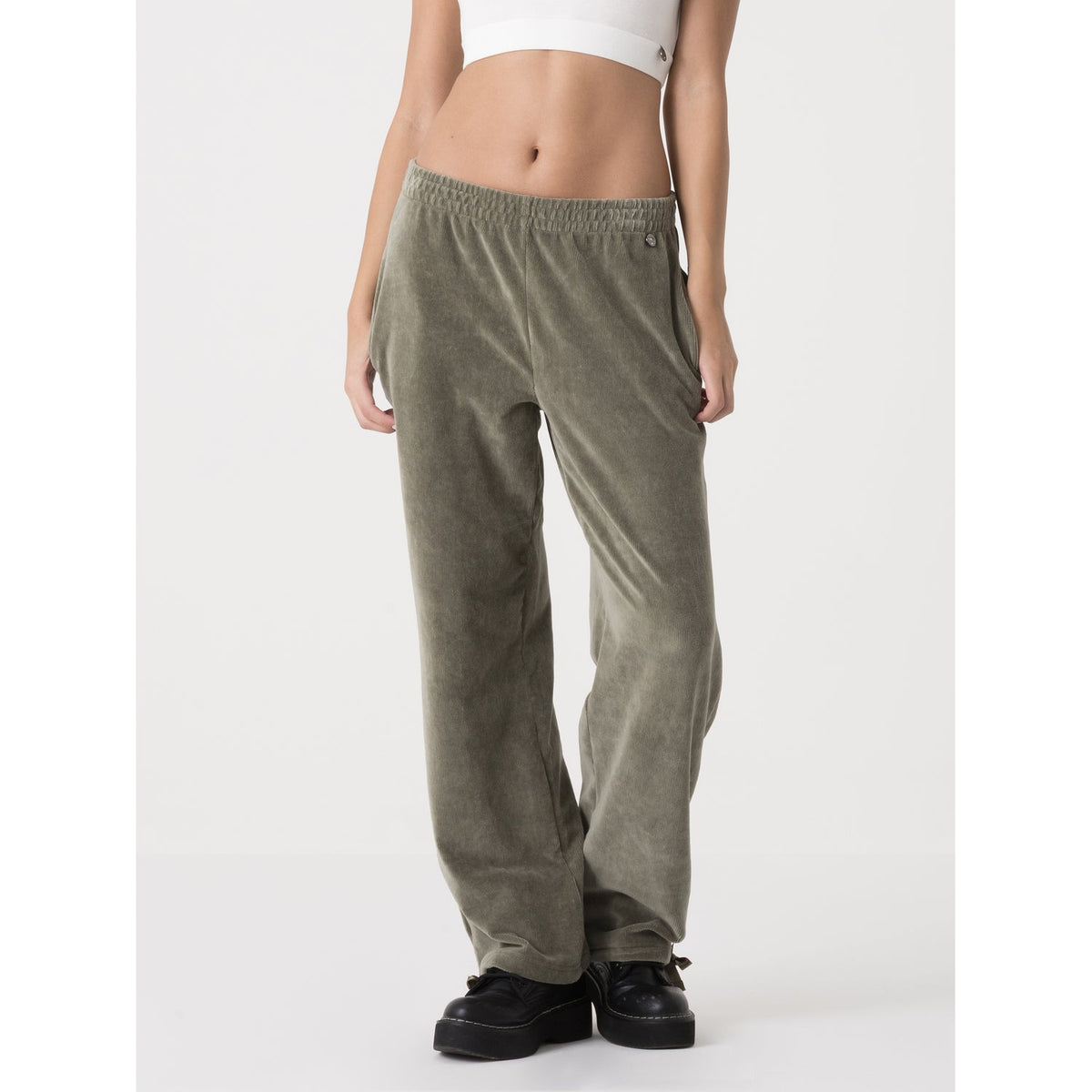 Dimensione Danza donna 41D238E86 - GQ00 - Verde oliva polveroso - vista 1