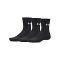 Under Armour Calze Unisex Performance Cotton Crew 3 Paia - 6009685 - 008 - vista 1