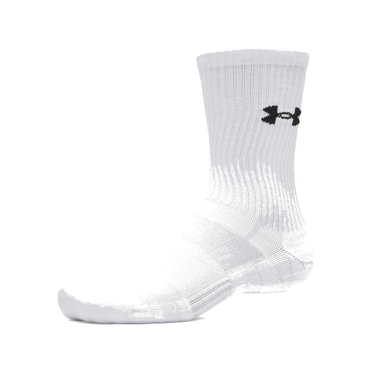 Under Armour Calze Unisex Performance Cotton Crew 3 Paia - 6009685 - 100 - vista 2