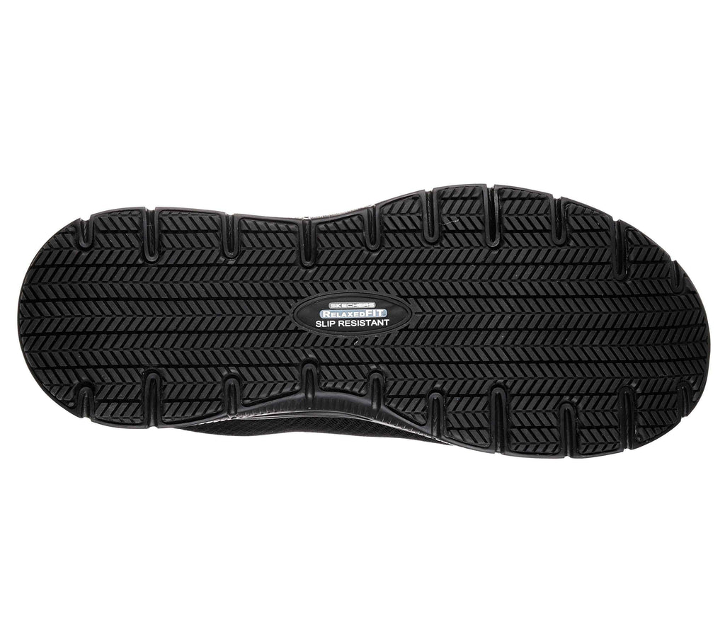 Skechers Sneakers Lavoro Uomo - Work Relaxed Fit: Flex Advantage - Bendon SR - 77125EC - Spoorty
