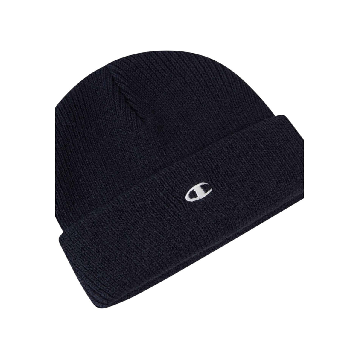 Champion Berretto Unisex Beanie Logo C - 806402 - Blu navy - vista 2