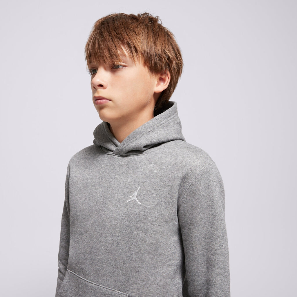 Nike Jordan Felpa con Cappuccio Junior MJ Brooklyn Fleece - 9BD232 - Carbon - vista 4