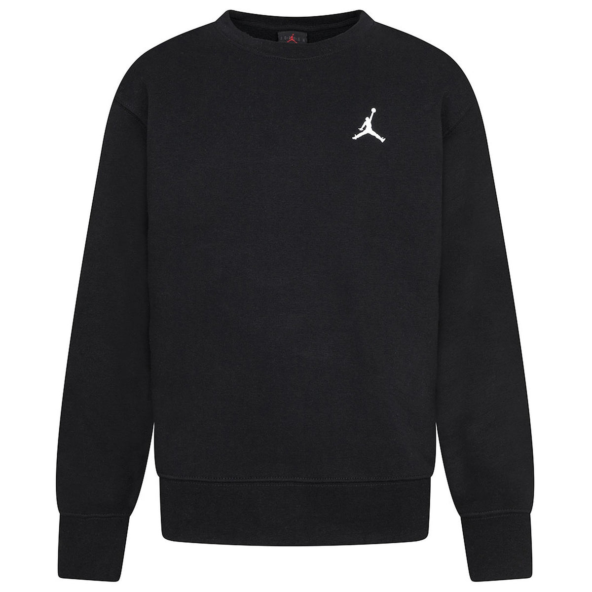 Nike Jordan Felpa Girocollo Junior Brooklyn Fleece Essential Crew - 9BD235 - Black - vista 1