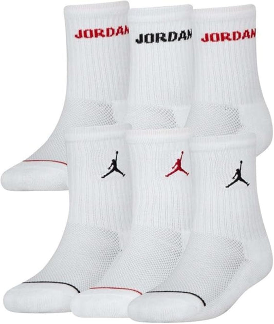 Jordan Pacco da 6 Calze junior Jordan Legend Crew - BJ0343