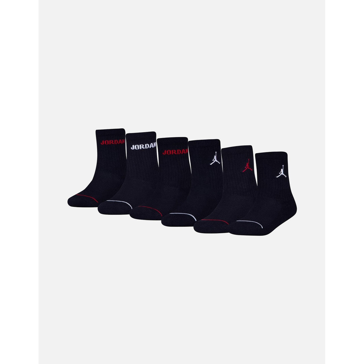 Nike Jordan Calze Junior Legend Crew 6 Paia - BJ0343 - Black - vista 1