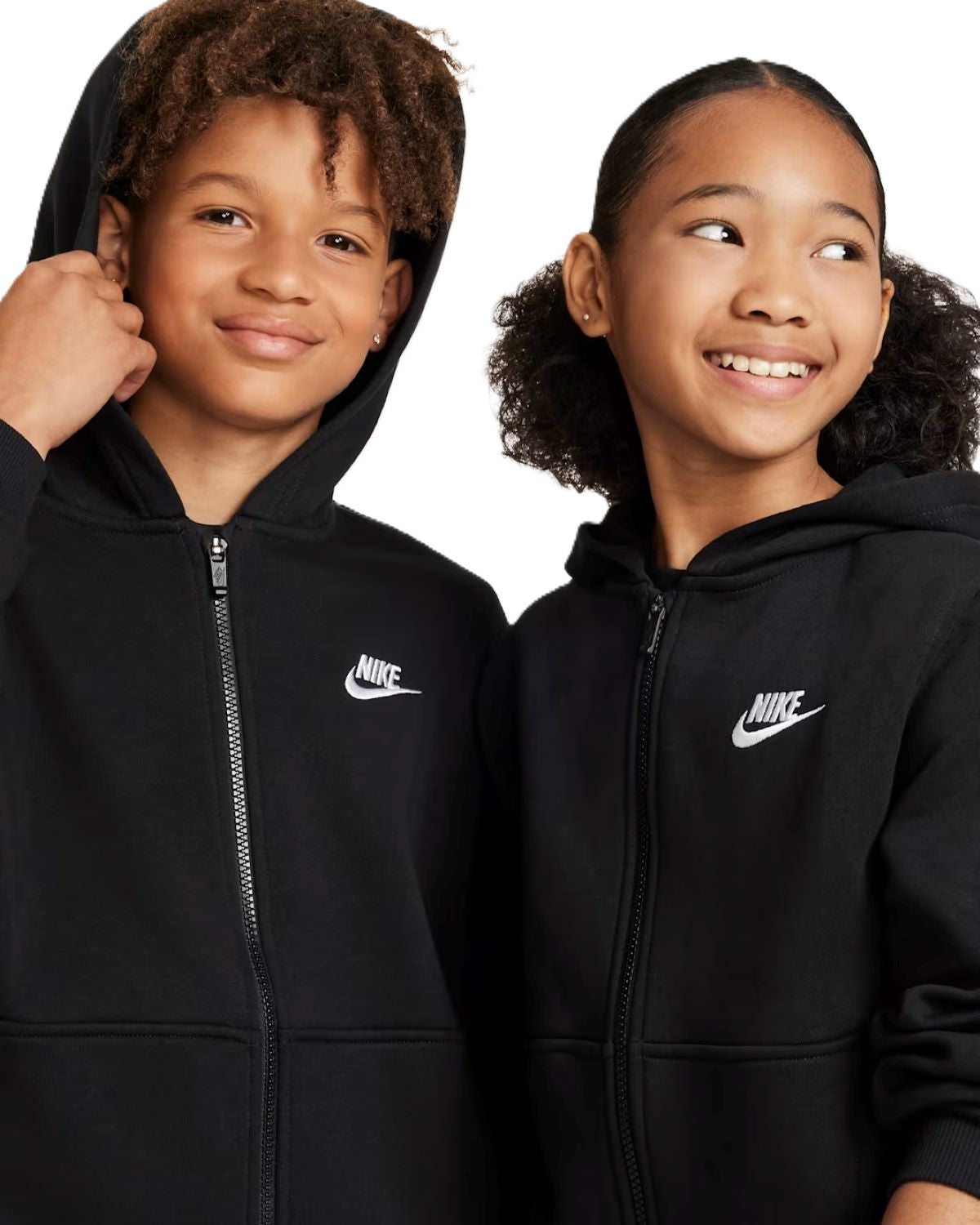 Nike Sportswear Club Fleece Felpa con cappuccio e zip lunga Ragazzo/a - FD3004