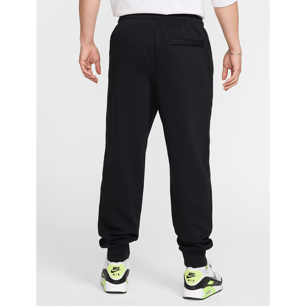Nike Pantaloni Uomo Club Fleece Jogger - FN3787 - Black / Black / White - vista 3