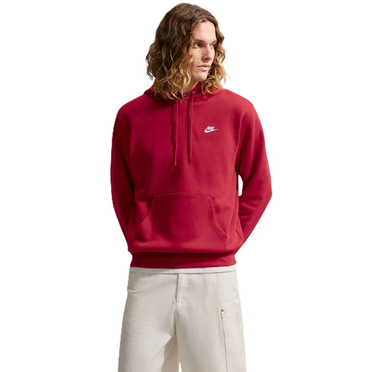 Nike Felpa con Cappuccio Uomo - Club - FN3859