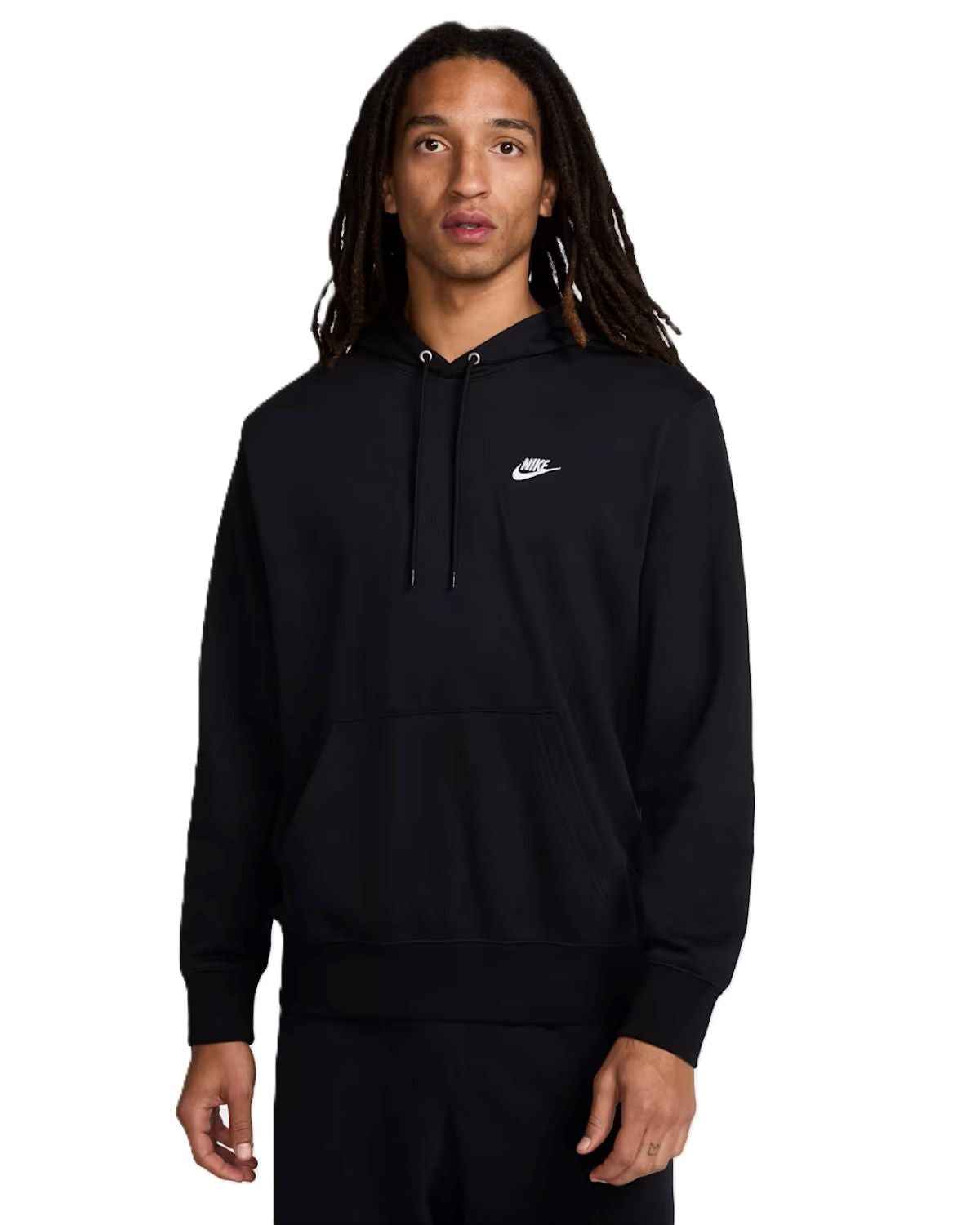 Nike Club Felpa Uomo in French Terry con cappuccio- FN3866 - Spoorty