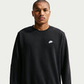 Nike Felpa Girocollo Uomo Club Fleece - FN3886 - Black / Black / White - vista 1