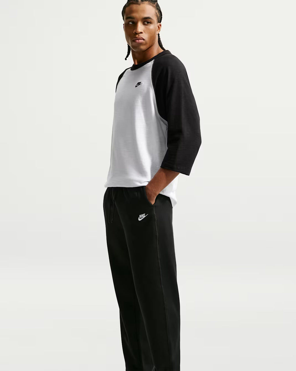Nike Pantaloni Uomo in Cotone Sportswear Club - FQ4332