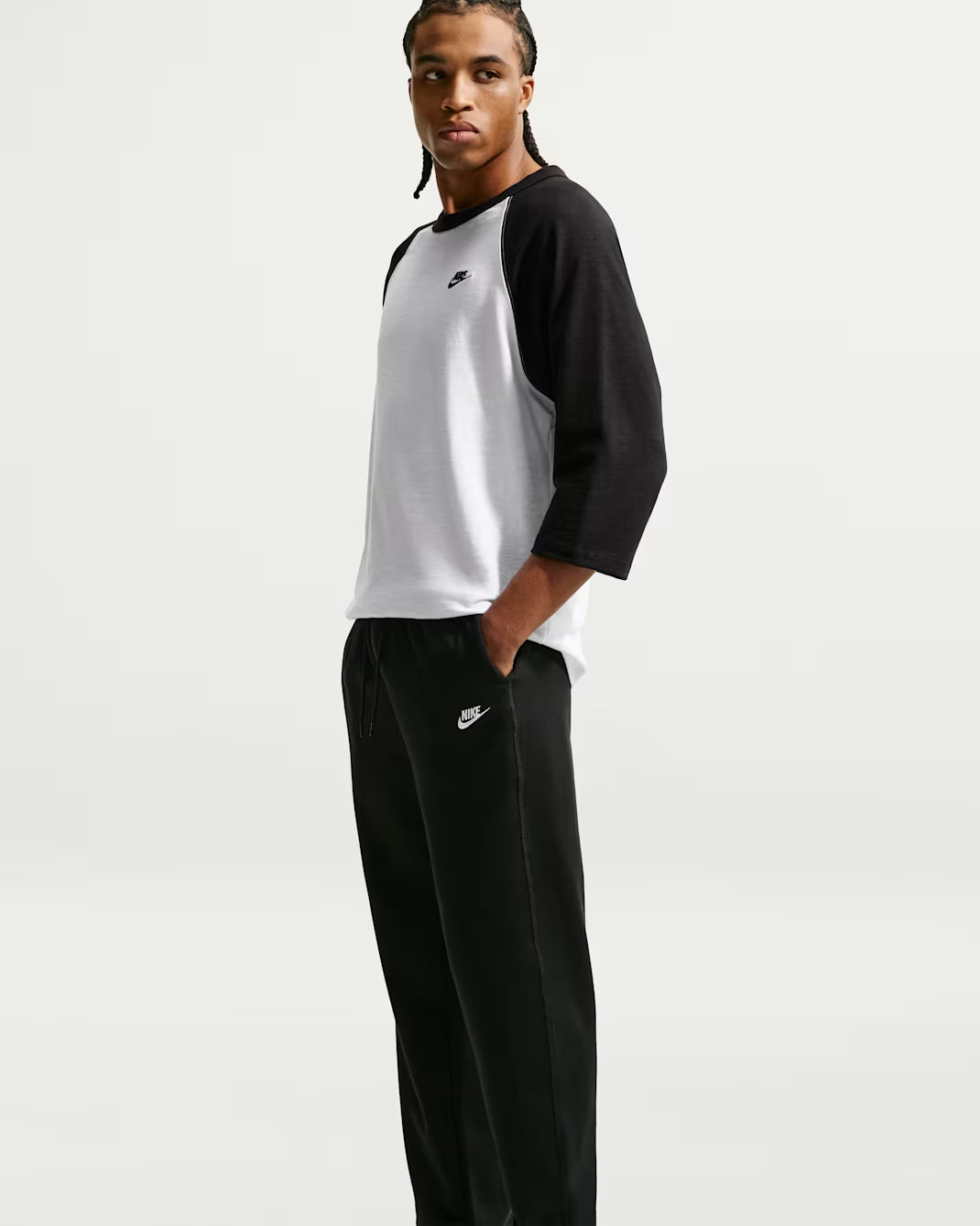 Nike Pantaloni Uomo in Cotone Sportswear Club - FQ4332