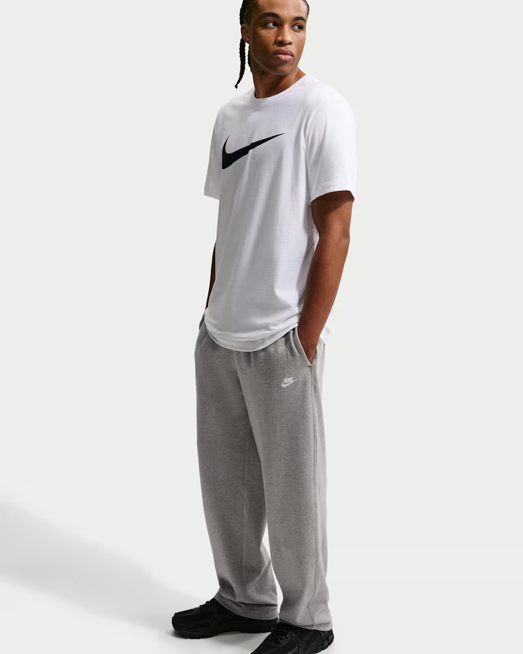 Nike Pantaloni Uomo in Cotone Sportswear Club - FQ4332