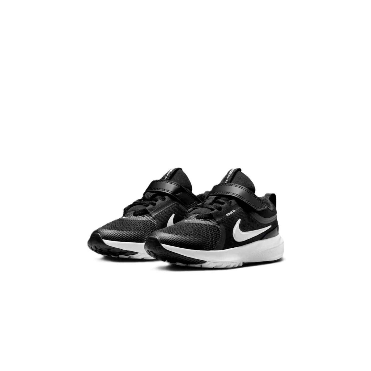 Nike Scarpe Bambino Star Runner 5 PS - HF7005 - Black / White / White - vista 4